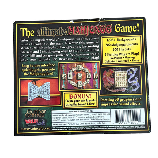 Ultimate Mahjongg 5: 5 Great Ways to Play for PC – Pre-Owned