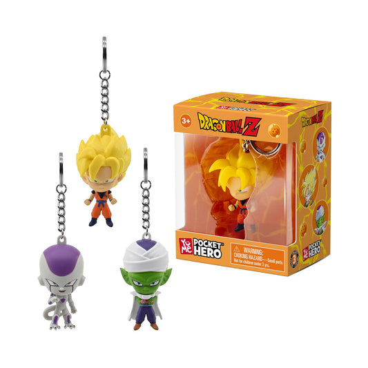 Dragon Ball Z Pocket Hero Window Box Keychains