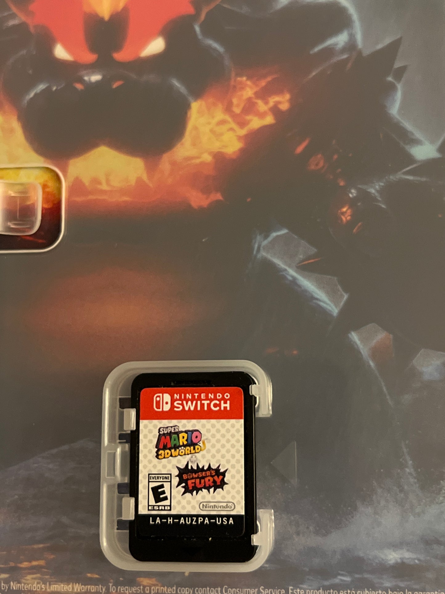 Used Super Mario 3D Worlds Bowser’s Fury Nintendo Switch Game with Case | Preowned at JenDore