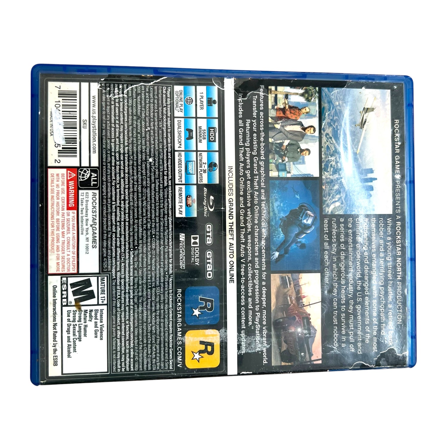 Tom Clancy's Rainbow Six Siege – PS4 PlayStation 4 Video Game with Case | Preowned
