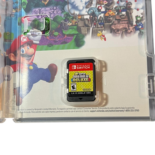 Used Super Mario Bros. U Deluxe Nintendo Switch Game with Case | Preowned at JenDore