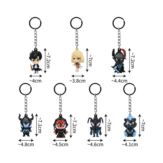 YuMe Solo Leveling Pocket Hero Series 1 Blind Box Keychains – 12-Piece Display Case