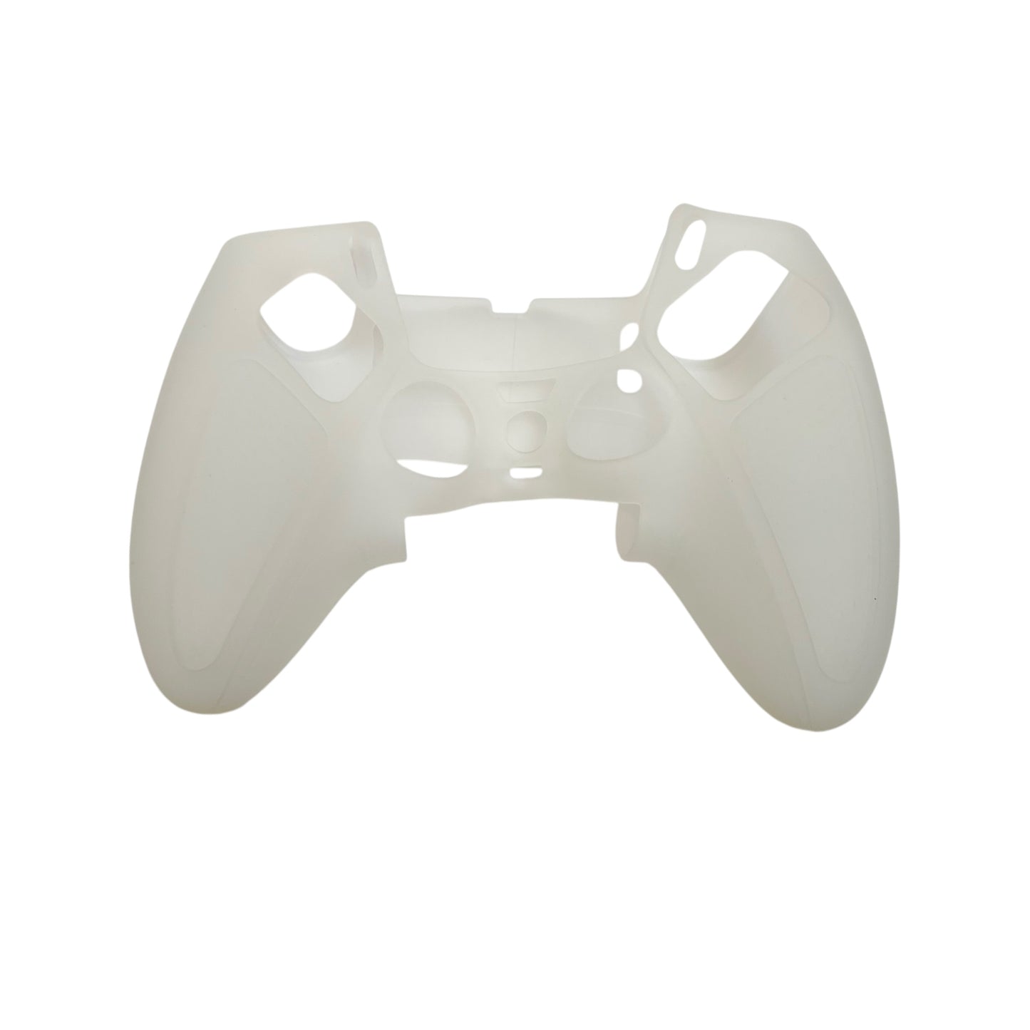 JenDore clear silicone anti-slip grip cover compatible with PS5 wireless controller
