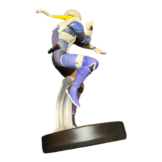 Preowned Sheik Amiibo figurine compatible with Nintendo Switch, Wii U, and Nintendo 3DS, preowned at JenDore