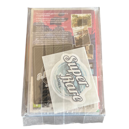 Sealed Shelter Generations (Super Rare Games) for Nintendo Switch — preowned physical copy, collector release — JenDore
