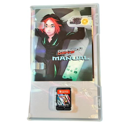 Used Dimension Drive Nintendo Switch game with original case, preowned and tested, available from JenDore in Norfolk, VA.