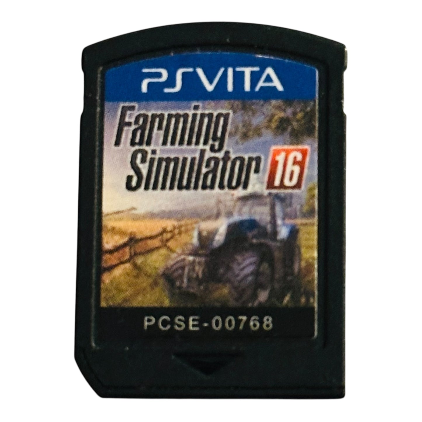Used Farming Simulator 16 PlayStation PS Vita video game cartridge only, preowned and authentic at JenDore