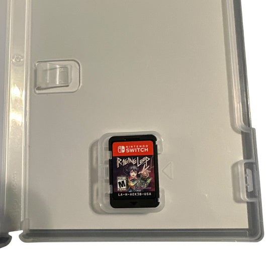 Used Raging Loop Nintendo Switch game with original case, preowned and tested, available from JenDore in Norfolk, VA.