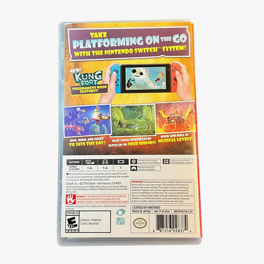 Used Rayman Legends Definitive Edition Nintendo Switch game with original case, preowned and tested, available from JenDore in Norfolk, VA.