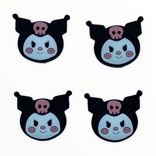 Jendore Kuronmi Hello Kitty Anime 4 pièces capuchons de poignée en silicone pour Nintendo Switch et NS Lite