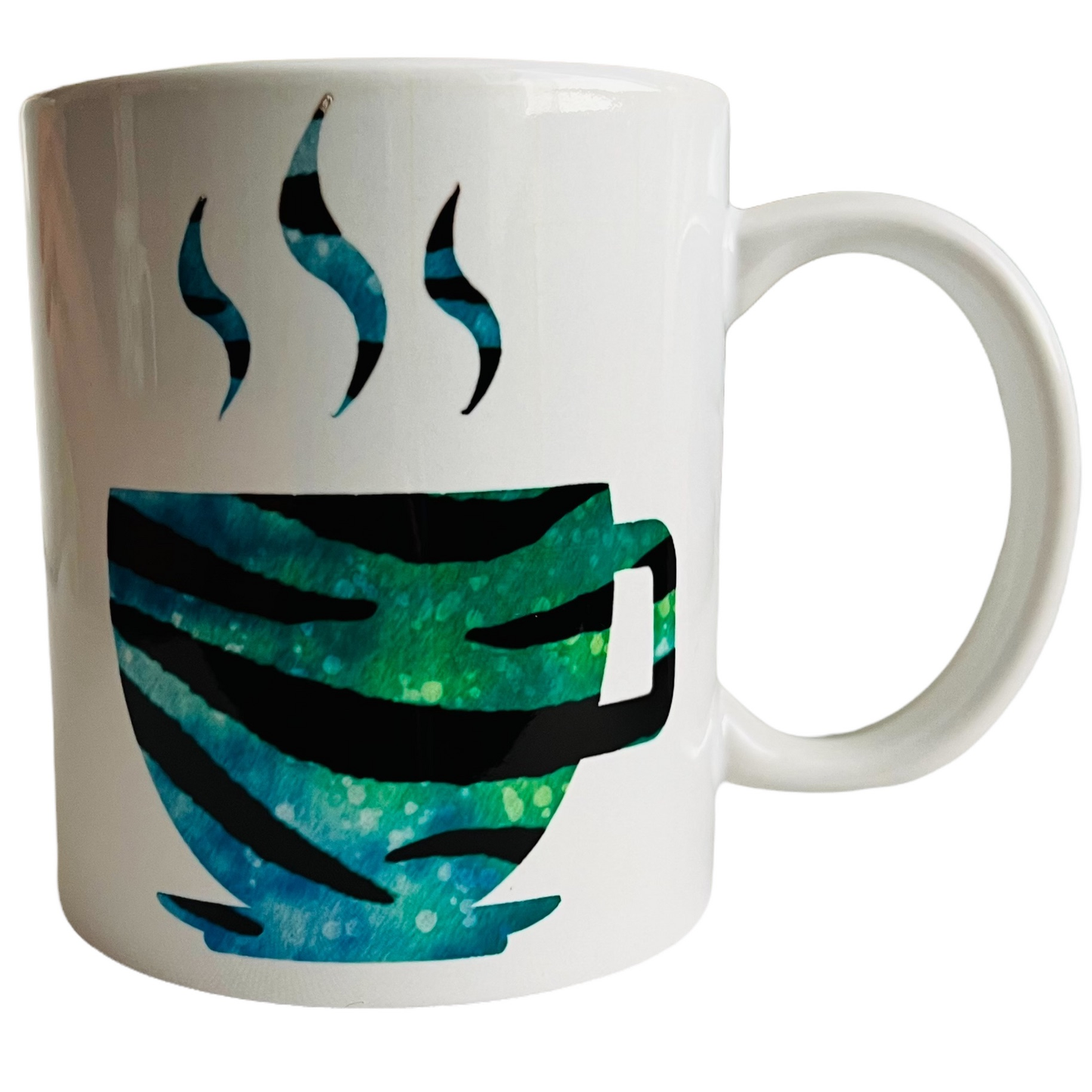 JenDore " I Drink Coffee for your Protection " 12 oz Coffee Tea Mug