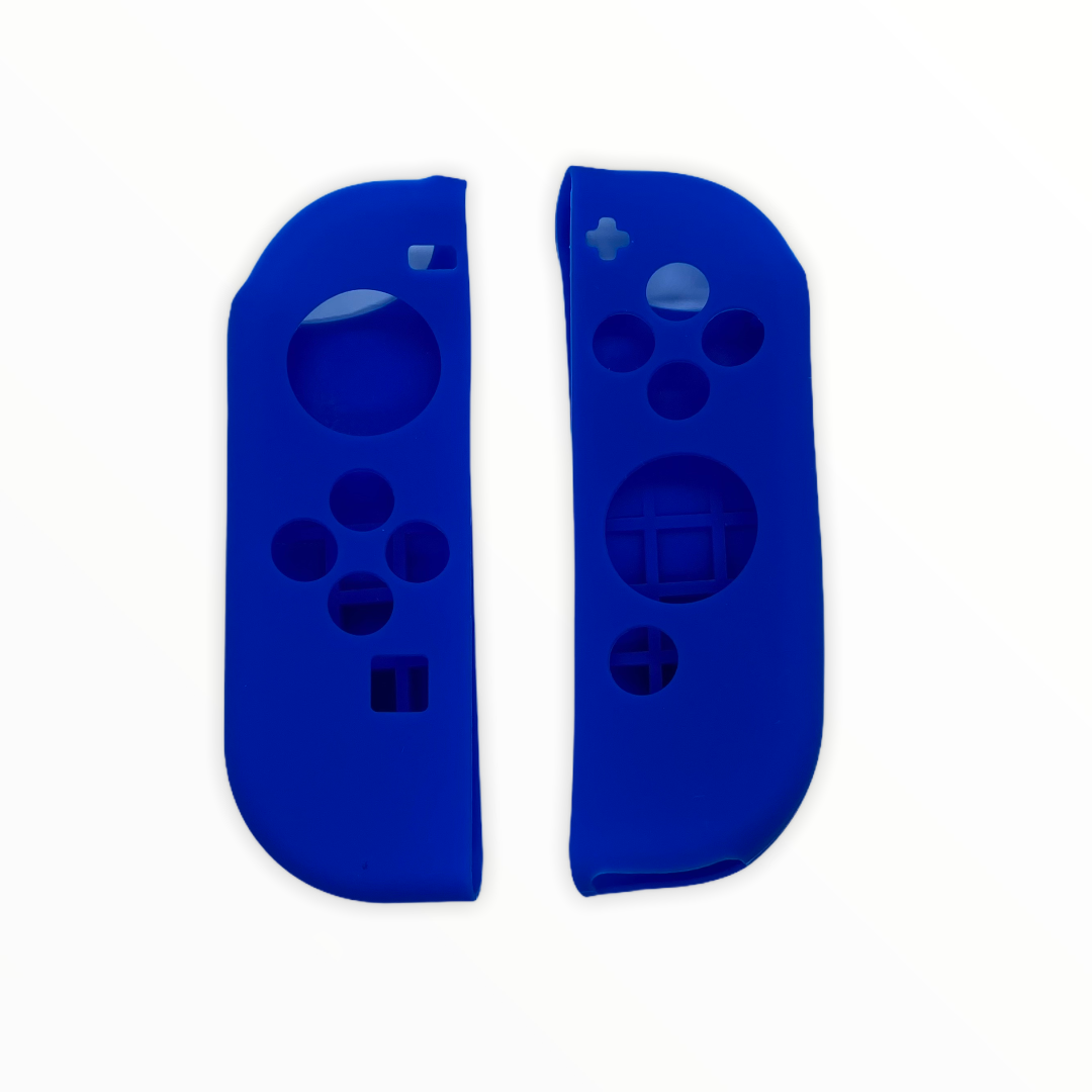 JenDore Blue Silicone Protective Shell Covers – Compatible with Nintendo Switch Joy-Con