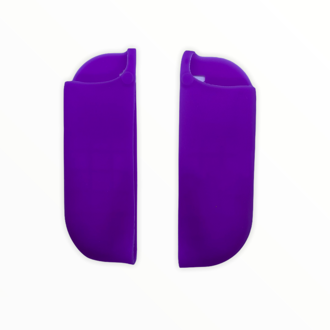 JenDore Purple Silicone Protective Shell Covers – Compatible with Nintendo Switch Joy-Con