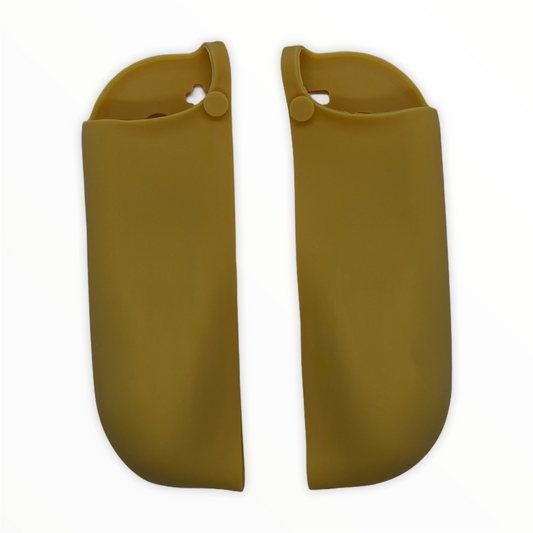 JenDore Tan Silicone Protective Shell Controller Covers – Compatible with Nintendo Switch Joy-Con