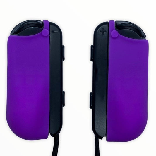 JenDore Purple Silicone Protective Shell Covers – Compatible with Nintendo Switch Joy-Con