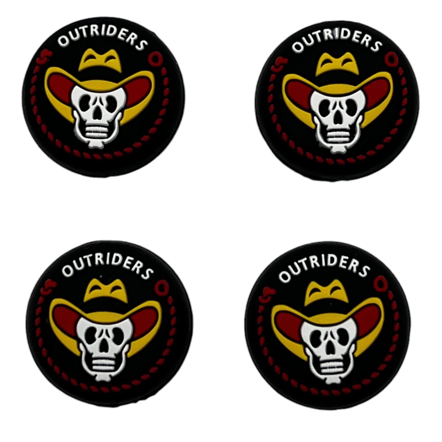 JenDore Skull Hat 4 tapas de silicona para agarre de pulgar para mando de Nintendo Switch Pro, PS5, PS4 y Xbox 360