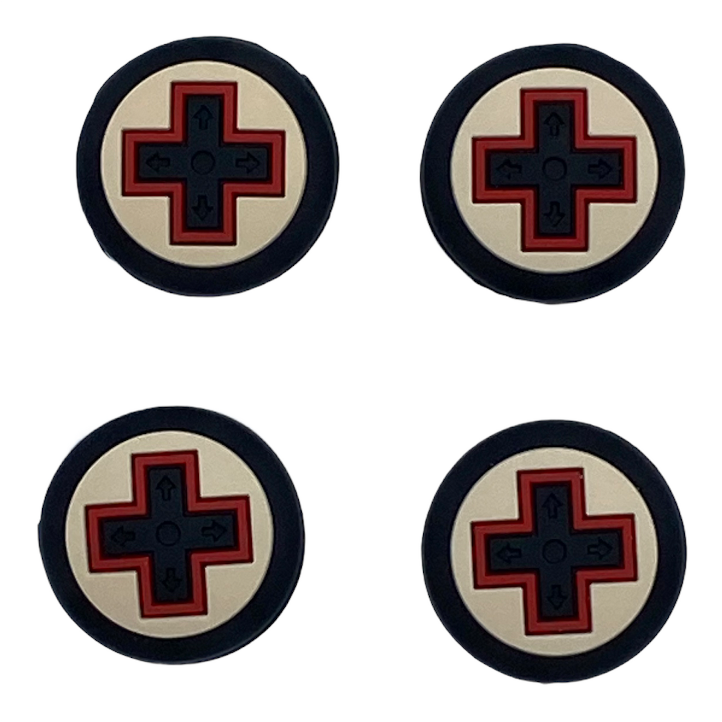 Jendore Retro Controller Plus Boutons 4Pcs Capuchons de Poignée en Silicone pour Nintendo Switch & NS Lite