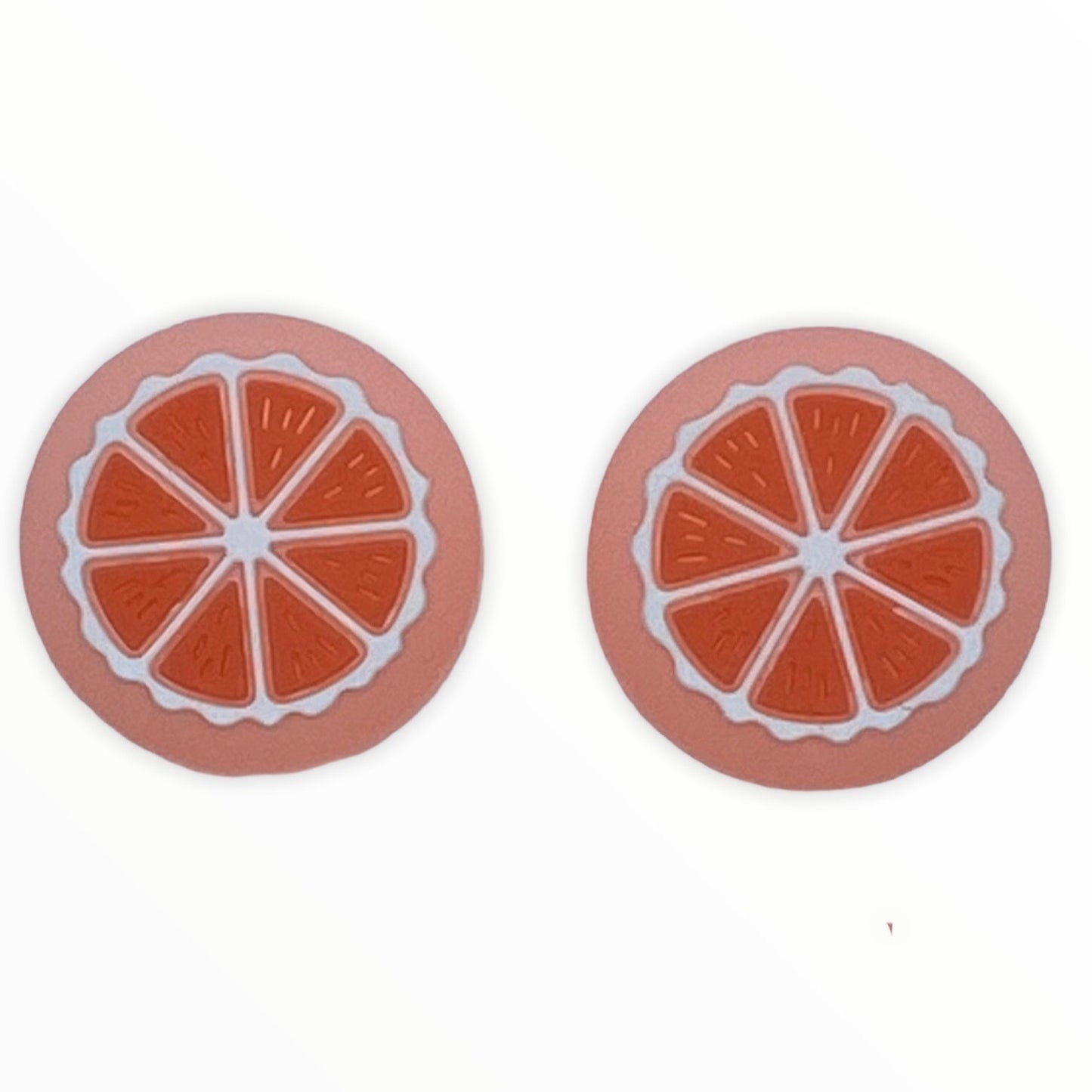 JenDore Orange Silicone Protective Shell Controller Covers – Compatible with Nintendo Switch Joy-Con