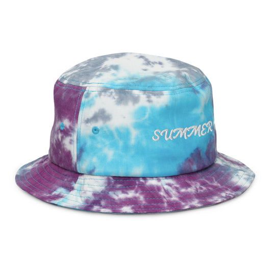 Summer Vibes Tie-dye bucket hat