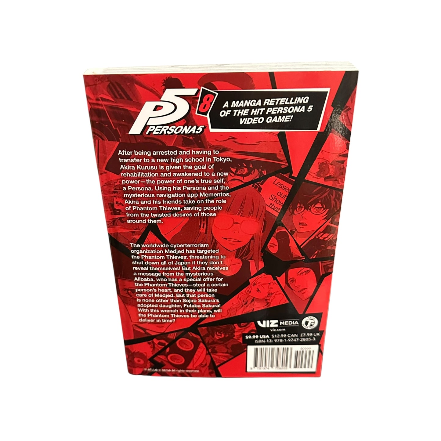 Persona 5, Vol. 8 – Paperback Manga