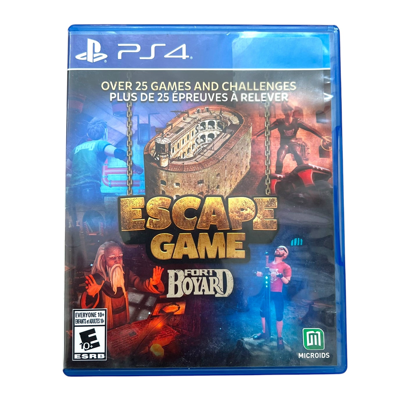 Used Escaped Game Fort Boyard PS4 Playstation Video Game with Case | Preowned at JenDore