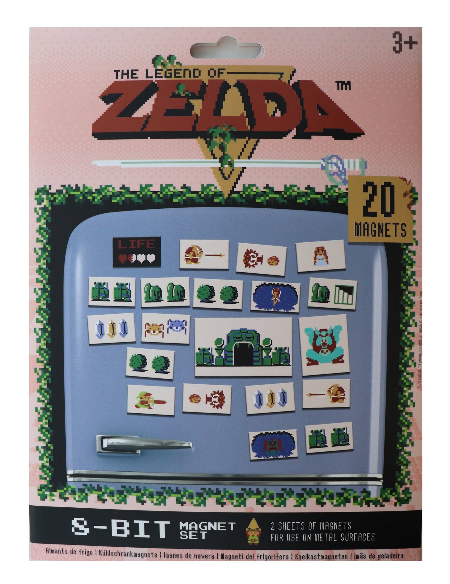 Legend of Zelda Magnet Set 23 pieces Magnet Set