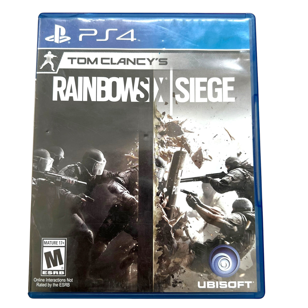 Tom Clancy's Rainbow Six Siege – PS4 PlayStation 4 Video Game with Case | Preowned