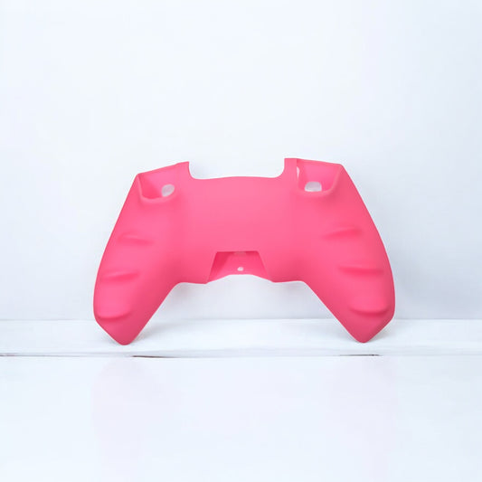 JenDore Pink Silicone Shell Cover – Compatible with PS5 Controllers, Anti-Slip Grip & Protection