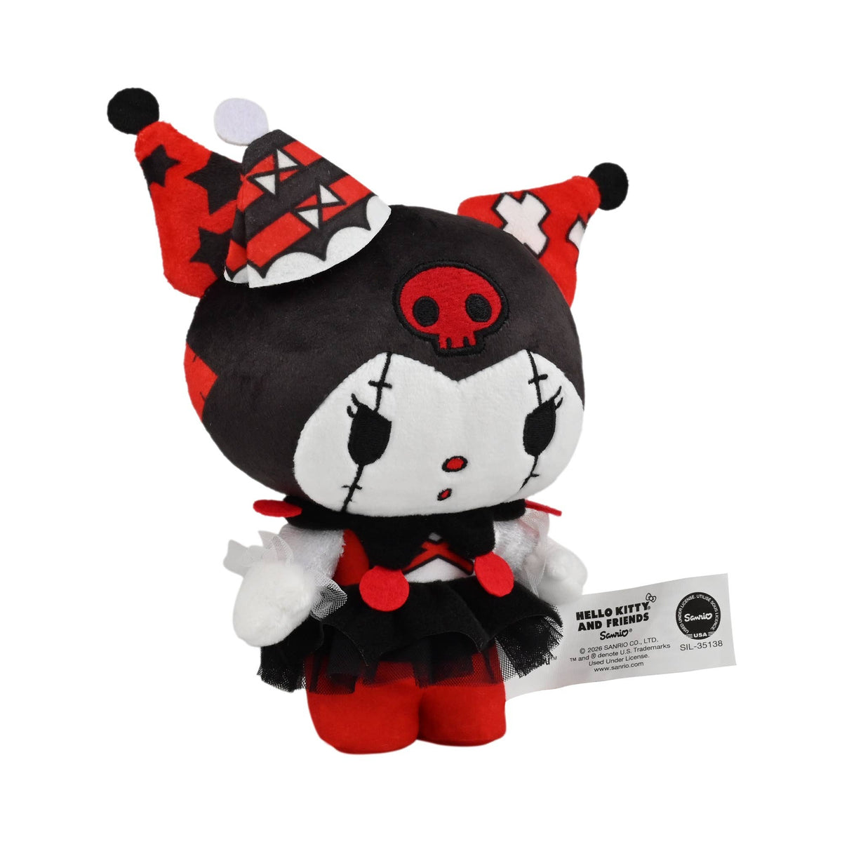 YuMe Hello Kitty and Friends 7" Cute Creepy Clown Plush