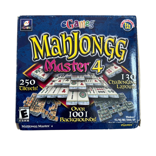 Mahjongg Master 4 for PC – Pre-Owned