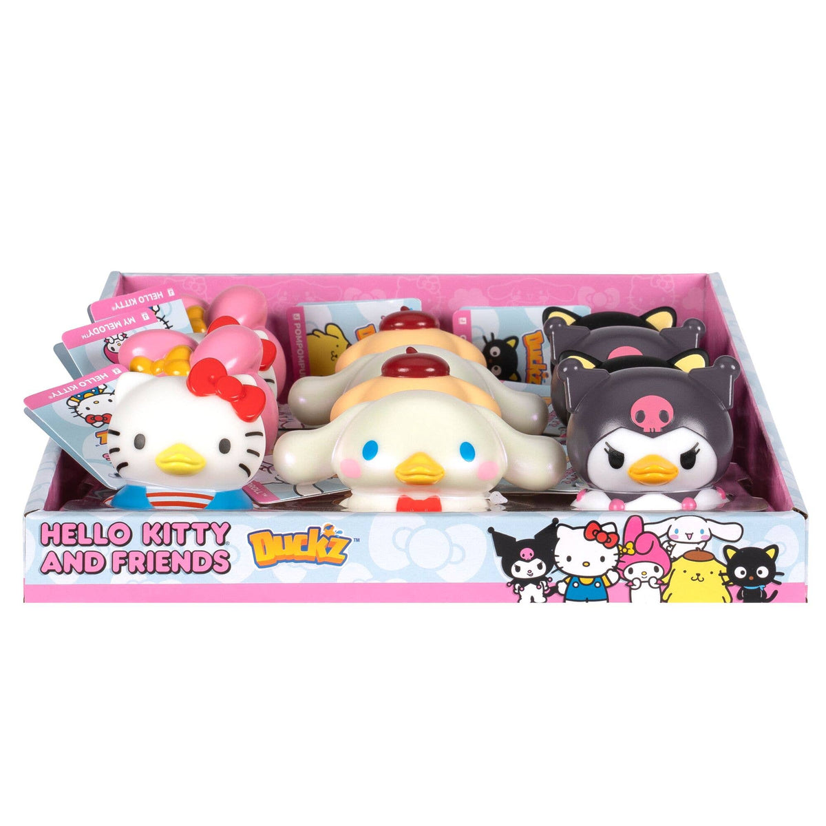 Hello Kitty And Friends Duckz Figures Assortment in Display