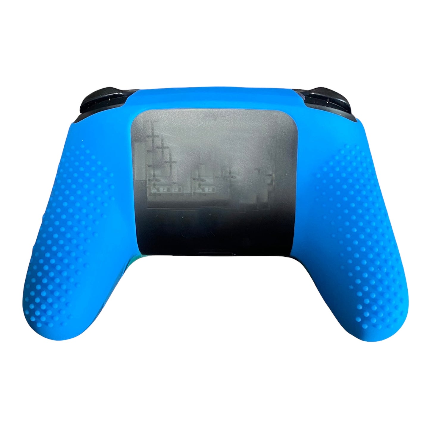 JenDore Pro Controller Coque en silicone camouflage bleu vert compatible avec Nintendo Switch 