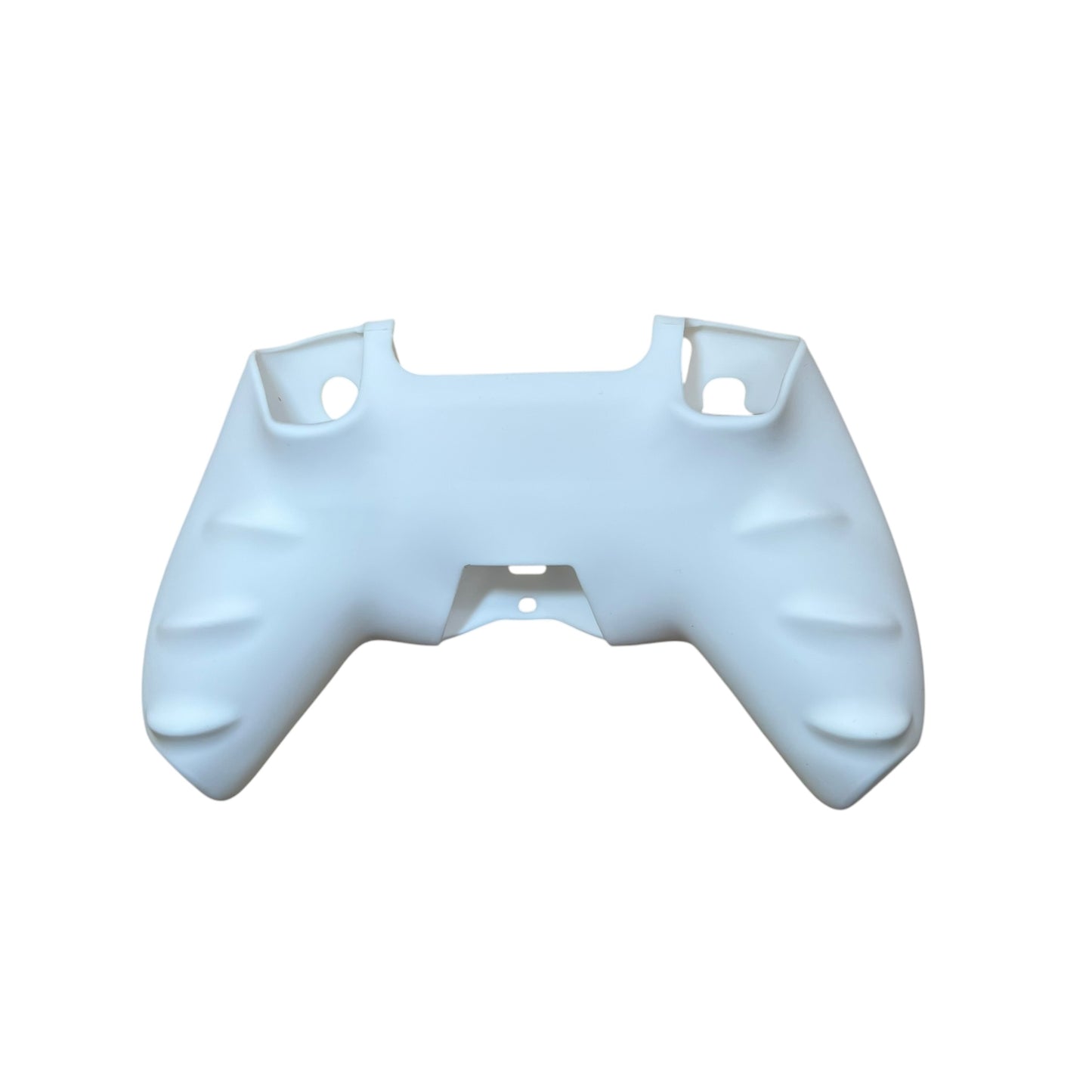 JenDore white Anti-Slip Front Silicone Protective Cover Shell compatible with PS5 Controller