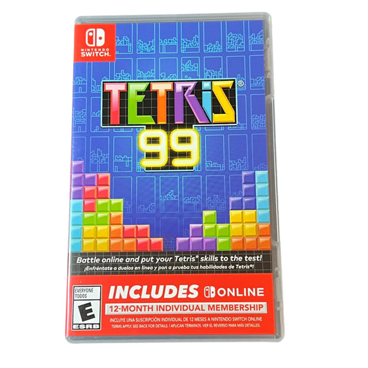 Used Tetris 99 Nintendo Switch Game with Case | Preowned at JenDore