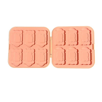 JenDore Glitter Puple « I Can’t Hear You I’m Gaming » Étui à 12 emplacements pour cartes de jeu rose pour cartouches Nintendo Switch