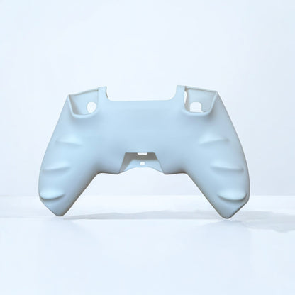 JenDore white Anti-Slip Front Silicone Protective Cover Shell compatible with PS5 Controller