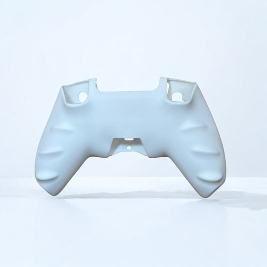 JenDore white Anti-Slip Front Silicone Protective Cover Shell compatible with PS5 Controller