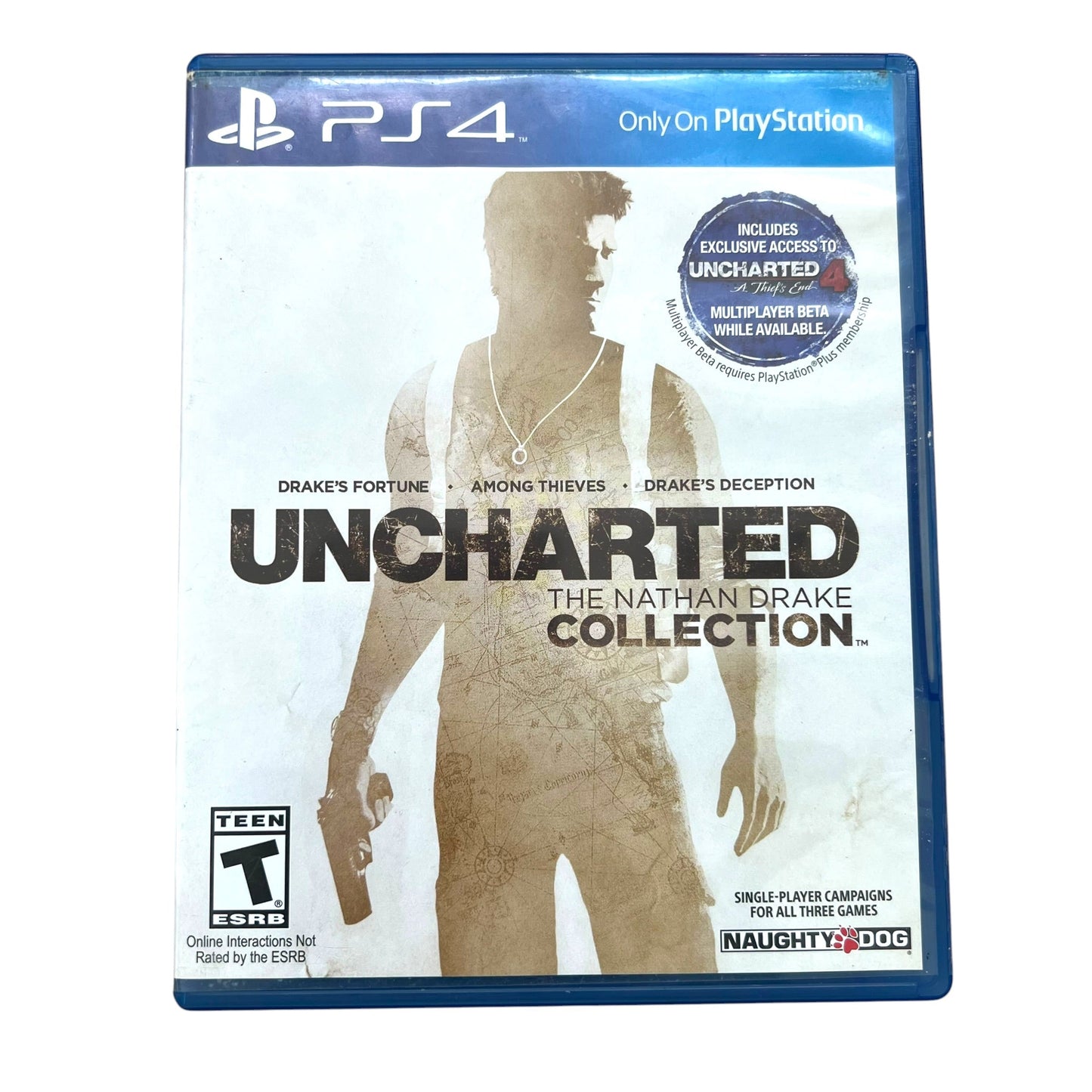 Used Uncharted The Nathan Drake Collection PS4 Playstation Video Game with Case | Preowned at JenDore