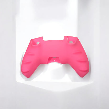 JenDore Pink Silicone Shell Cover – Compatible with PS5 Controllers, Anti-Slip Grip & Protection