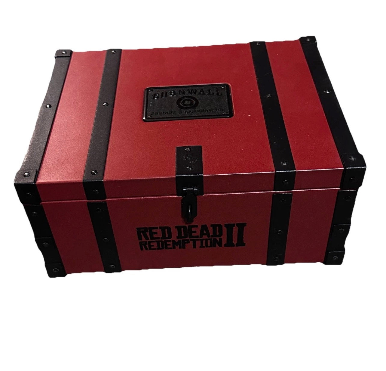 Used Rockstar Games Red Dead Redemption 2 Collector’s Metal Lock Box with Key | Preowned Collectible | JenDore
