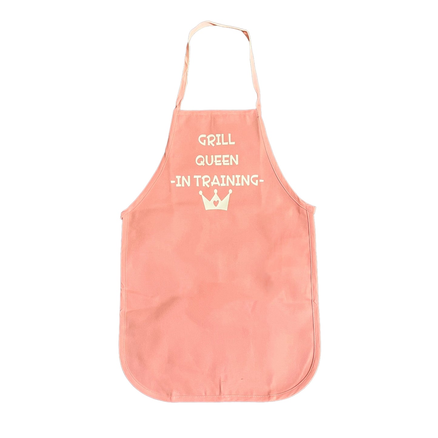Tablier rose clair pour fille « Grill Queen In Training » de JenDore