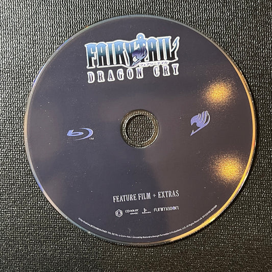Fairy Tail: Dragon Cry Blu-ray + DVD – Pre-Owned | Digital Copy Not Included