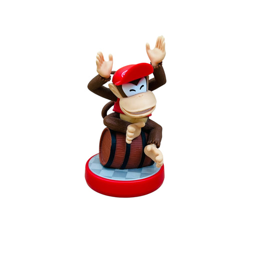 Donkey Kong figurine on a white background