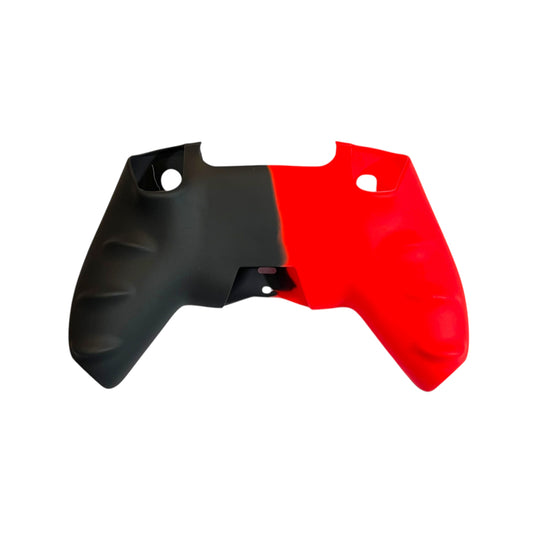 JenDore Black Red Anti-Slip Edge Silicone Cover for PS5 Controller