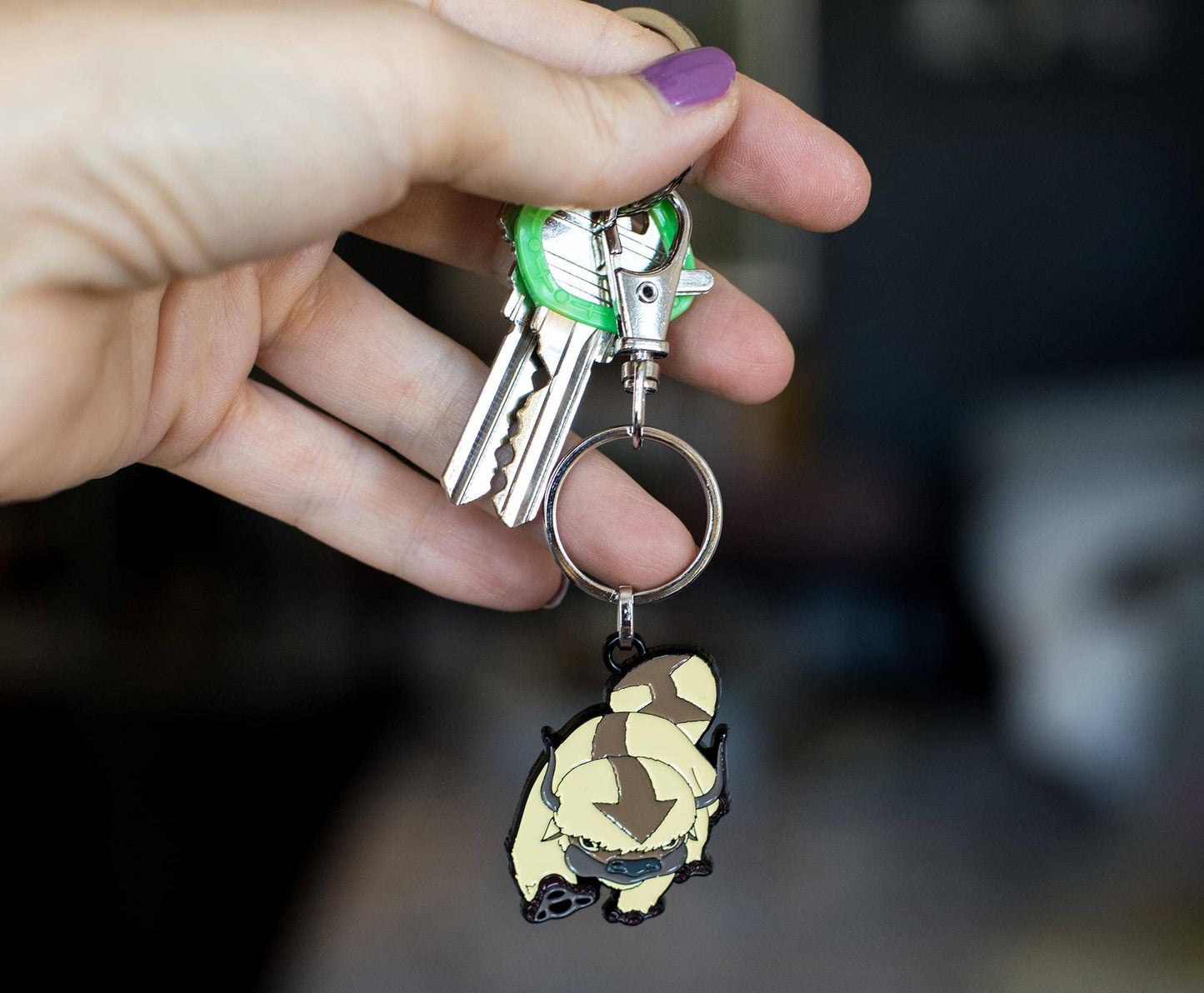 Nickelodeon Avatar: The Last Airbender Appa Enamel Pendant Keychain