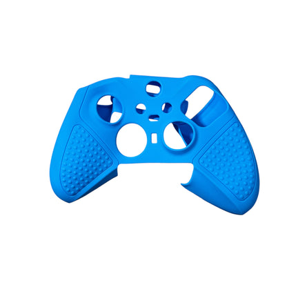 JenDore blue anti-slip silicone grip cover compatible with Xbox One wireless controllers. Improves grip and protects from wear.