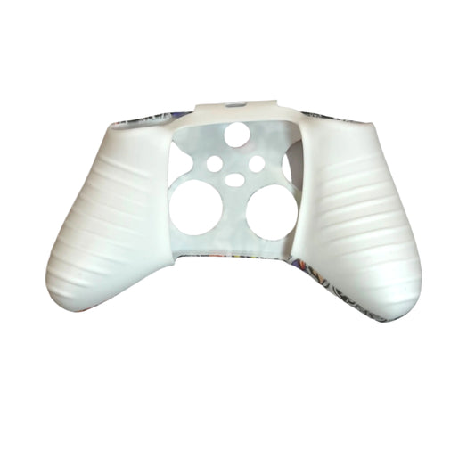 JenDore comic anti-slip silicone grip cover compatible with Xbox Series X wireless controllers. Textured surface for better grip and controller protection.