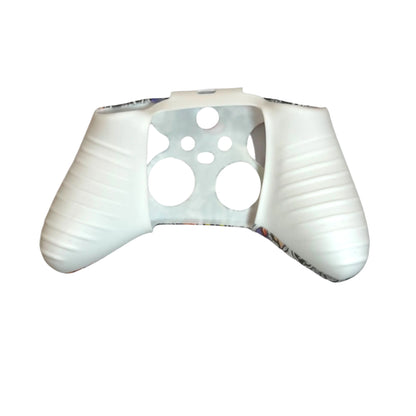 JenDore comic anti-slip silicone grip cover compatible with Xbox Series X wireless controllers. Textured surface for better grip and controller protection.