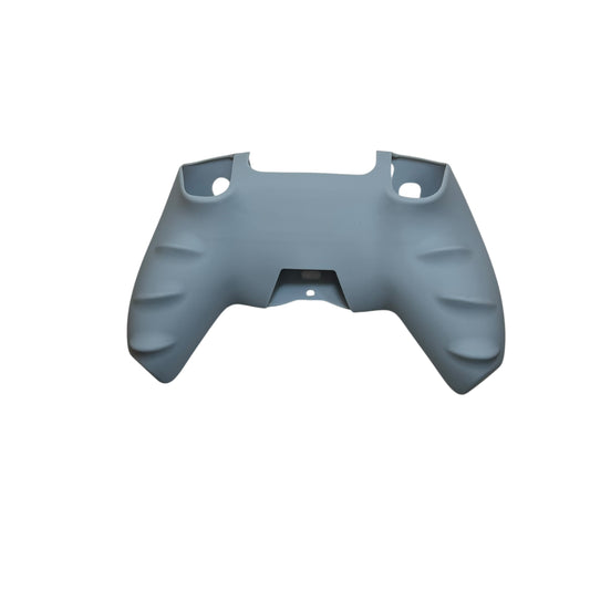 JenDore gray silicone anti-slip grip cover compatible with PS5 wireless controller