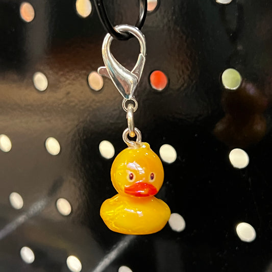 JenDore Handmade Duck Bag Charm Cute Purse and Backpack Accessory